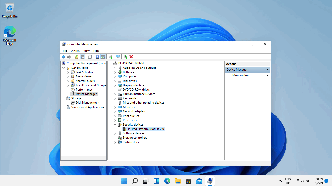 Windows 11 TPM 2.0